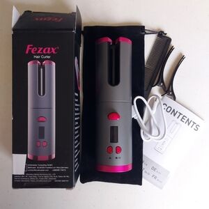 Cordless Travel Rotating Curling Iron
